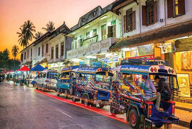 Hanoi Vietnam - Luang Prabang Laos cycling tour