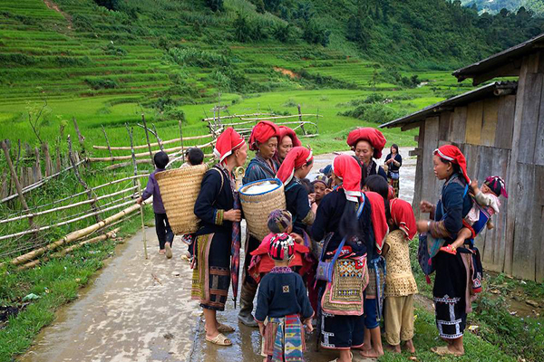 Ta Phin village the perfec destinations at Sapa