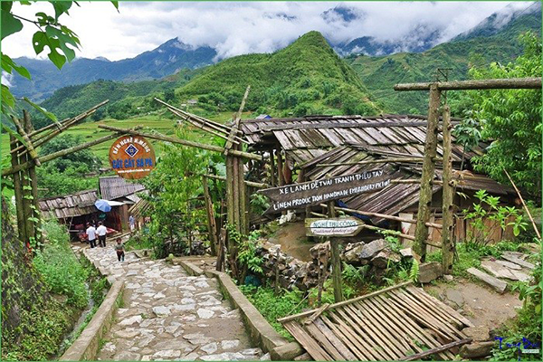 Cat Cat village the perfec destinations at Sapa